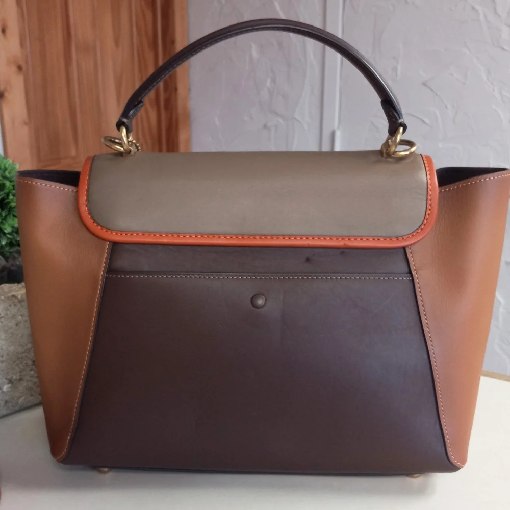 Coach Couriere Carryall Satchel In Colorblock Leather - Picture 5 of 15